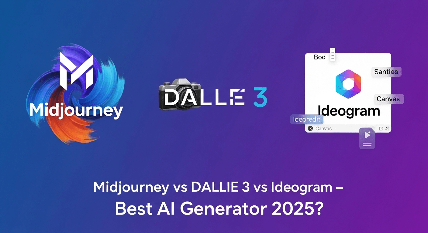 Midjourney vs DALL·E 3 vs Ideogram