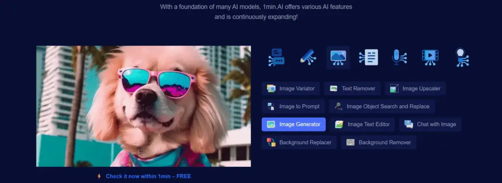 1min. ai dashboard 