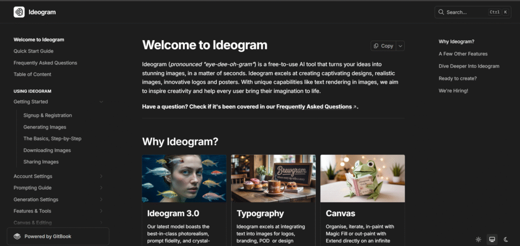 Ideogram Dashboard