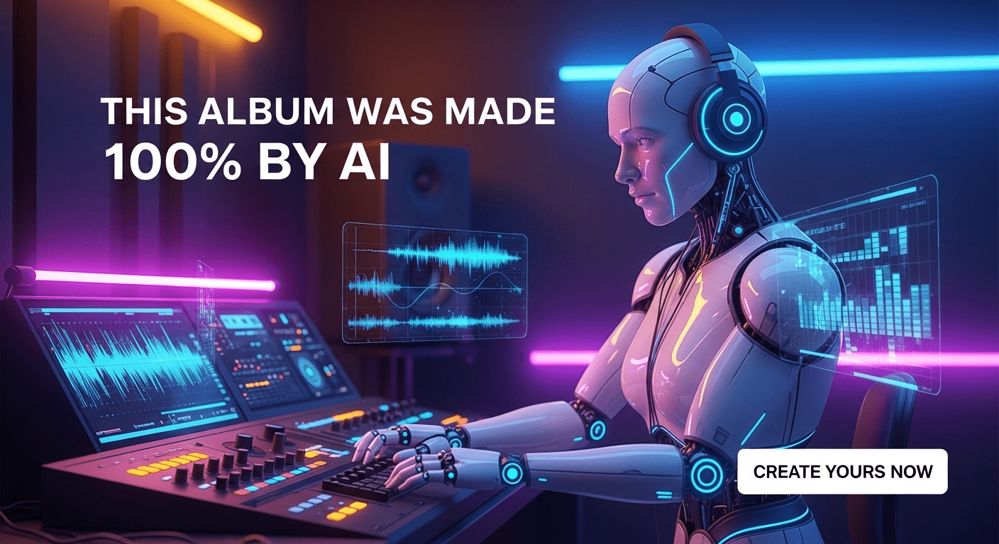 Creating a Music Album Using Only AI Tools