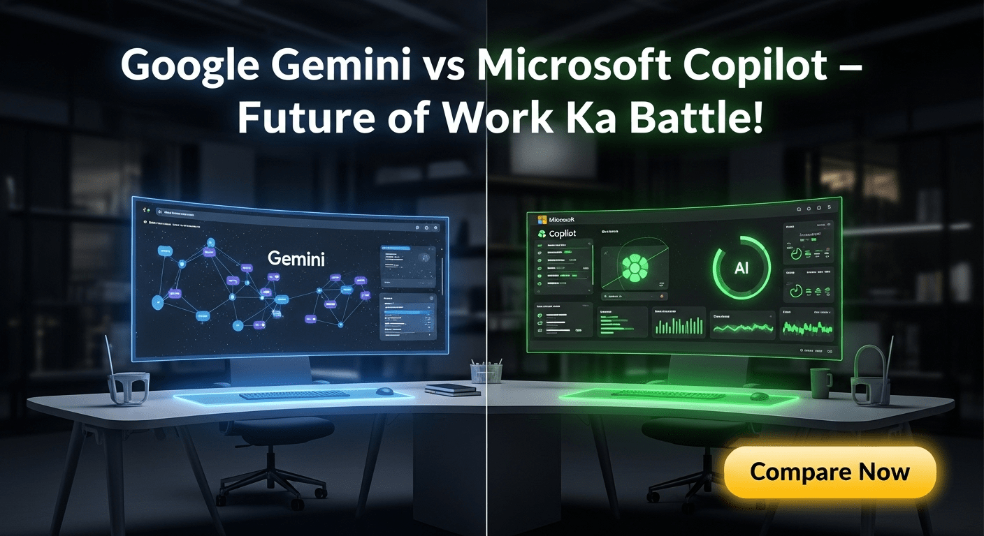 Google Gemini vs Microsoft Copilot