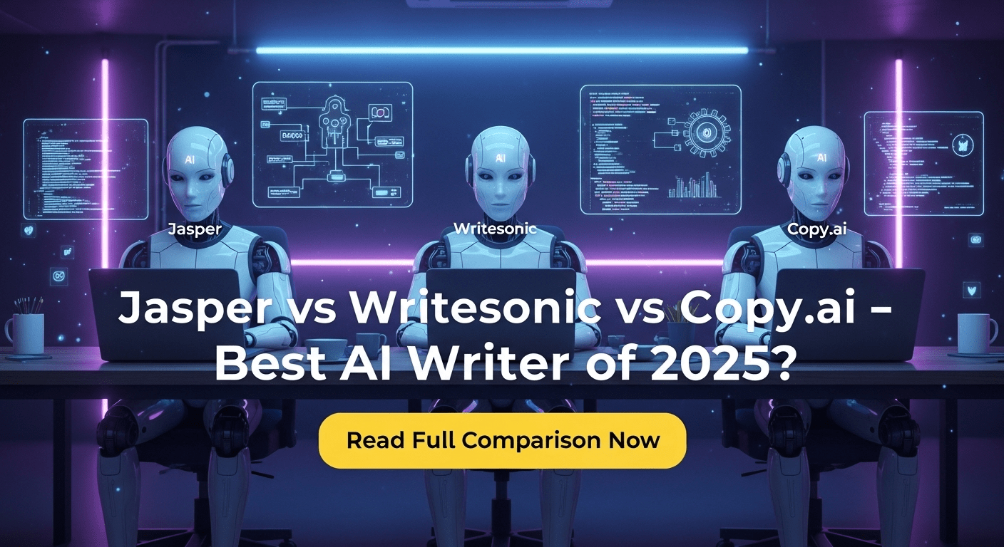 Jasper AI vs Writesonic vs Copy.ai